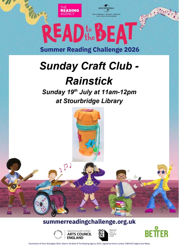 Stourbridge Library - Summer Reading Challenge: Rain Stick